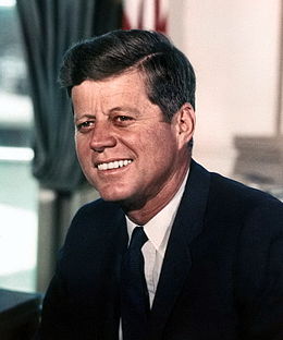 ケネディ大統領の写真