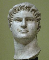皇帝ネロの肖像・写真