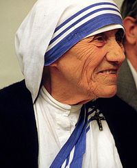 マザー・テレサの肖像・写真