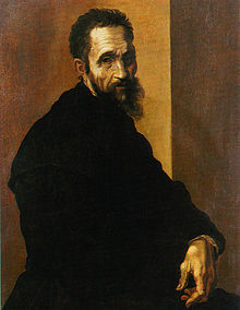 ミケランジェロの肖像・写真